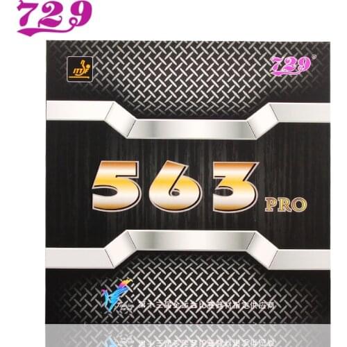 729 Friendship New 563 PRO (563 Provincial, Pips-out Special) Table Tennis Rubber attack with Ping Pong Sponge