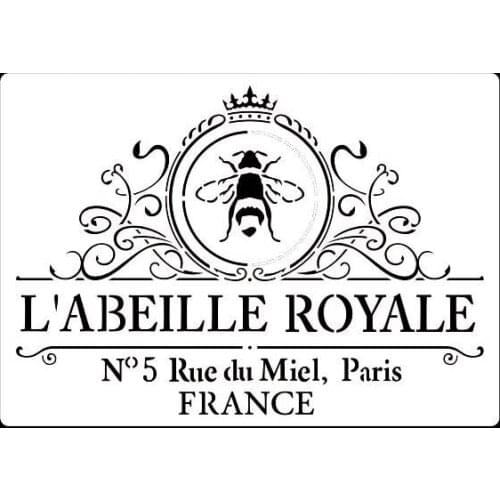 A4 size Design Stencil for Wall Painting Scrapbooking Stamp Album Decorative Embossing Craft Paper DIY Flower Label Stencils