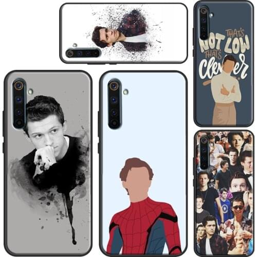 Tom Holland Fashion Case For OPPO Realme 8 Pro 6 7 Q3 Pro C3 C11 C15 C21 GT OnePlus 8 Pro 9 Pro 7T 8T 9R Cover