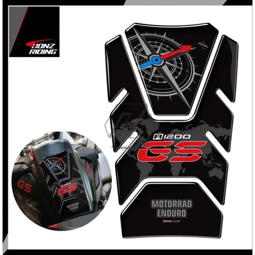 For BMW R1200GS R1200 GS Adventure ADV 2014-2018 3D Fuel Gas Tank Pad Protector