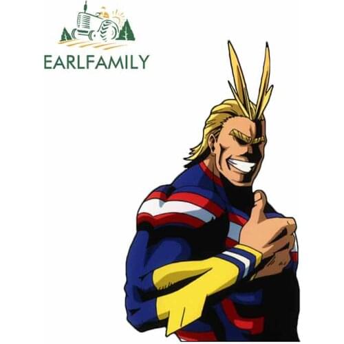 EARLFAMILY 13cm x 8.2cm for My Hero Academi Car Stickers and Decals DIY Sticker Scratch-proof Waterproof Custom Printing for VAN