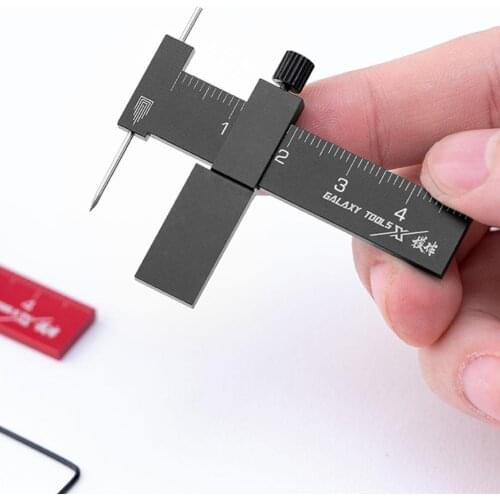 Isometric Parallel Engraving Ruler With Engraving Steel DIY Model Hobby Tools Craft Needle Accessories Model T14A02/T14A03 U7O4