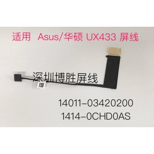 Video screen cable For ASUS UX433 UX433FN UX433FD UX433F laptop LCD LED Display Ribbon Camera cable 14011-03420200 1414-0CHD0AS