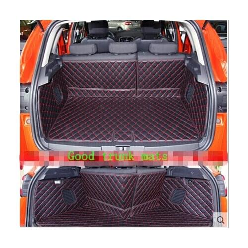 Best quality! Special car trunk mats for Renault Captur 2019-2014 durable boot carpets cargo liner for Captur 2018,Free shipping