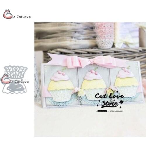 Dessert Cake Metal Cutting Dies Stencils For DIY Scrapbooking Paper Card Decorative Craft Dies Embossing Die Cuts New 2019