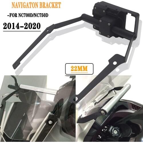 2014-2020 For HONDA NC750D NC 750D NC750 D Motorcycle Front Phone Stand Holder Smartphone Phone GPS Navigaton Plate Bracket 201