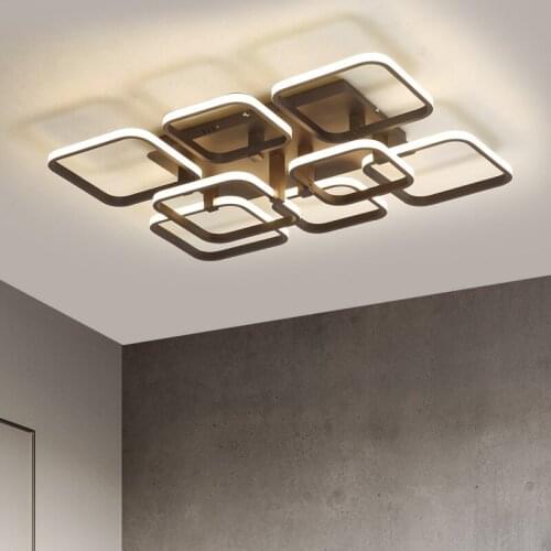 Led Ceiling light Simple post-modern living room light atmosphere led ceiling creative personality bedroom warm light abaju