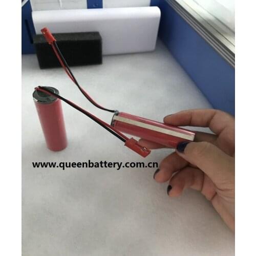 1S1P for 18650 GA NCR18650GA 3500mah 3.6V battery pack with 3 MOSEFT pcb and JST connector