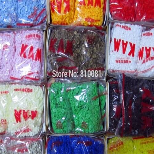 Glossy or Matt Cap Face finish T08 T3 T5 T8 KAM Round PLASTIC SNAPS FASTENER T5 Star RESIN SNAP BUTTONS , 1000 Sets/Color , BB02