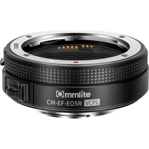 Commlite CM-EF-EOSR VCPL Auto Focus Camera Lens Adapter Ring with CPL Filter Replacement for EF/EF-S Lens to Canon R/RF Camera