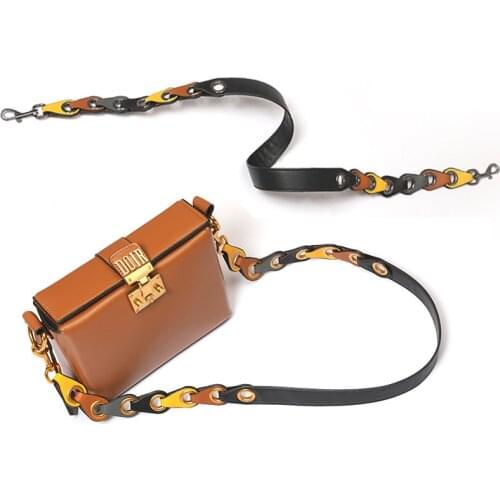 105cm Long Leather Handbag Belt Bag Strap Cross Body Bag Wide Shoulder Strap Replacement Accessories Parts Brand Design KZ0392