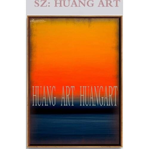 New sample abstraction created hand-painted red and yellow multi-color combination decoration hall living room hotel coffee hous