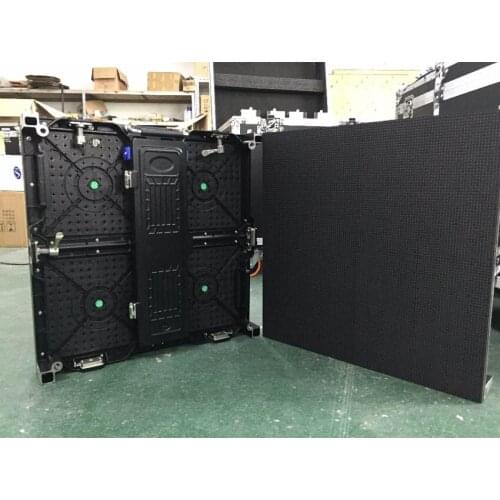 P4.81mm 500×500mm Die casting Aluminum Cabinet Panel Indoor RGB Rental LED Display Screen, led video wall pantalla