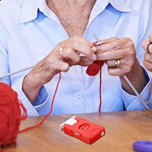 Plastic DIY Knitting Needles Row Counters Crochet Weaving Knit Stitch Tool For Sewing Machine Crafts Household Knitting Tools