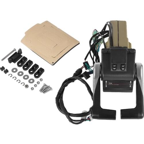 704 For Yamaha Dual Engine Premium Top Mount Binnacle Remote Control 704-48207-13 Pull to open