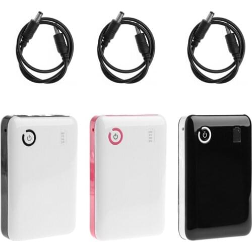 1 PC Adjustable 5/9/12V 18650 Battery Charger Mobile Power Bank Box For Phone Tablet Black/Pink/White
