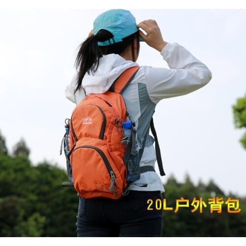Backpacks female 20L outdoor sports equipment Tourist male hiking riding a small mountaineering backpack