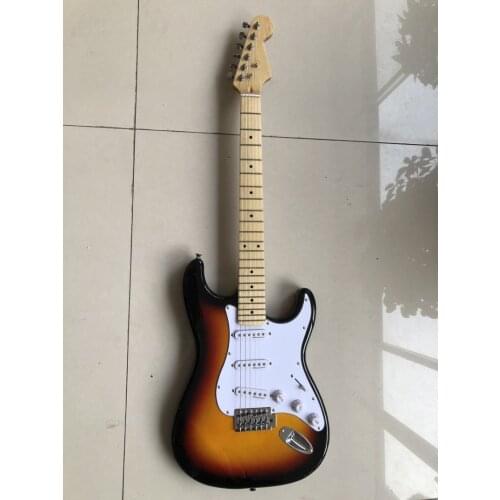 St electric guitar / Sun color / 3ts / high quality / free delivery