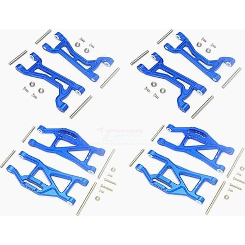 TRAXXAS 1/10 MAXX MONSTER TRUCK-89076-4 Aluminum alloy front and rear upper and lower arms set TXMS5455
