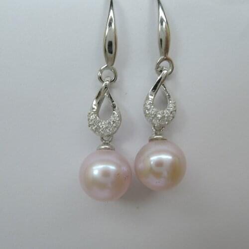 HIGH QUALITY PEARL EARRING,100% nature freshwater pearl earring,AAAAA perfect round pearl,100% 925 silver hook,popular earring