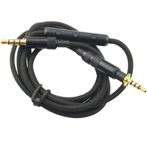 Replacement Cable Audio Cord with Mic Volume Control for JBL-J55 J55A J88 J88A Headphones