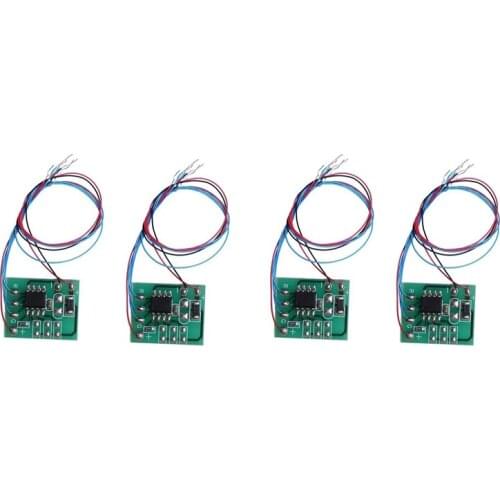 4Pcs DIY Scale Construction Sand Table Model Circuit Board Traffic Light Signal Model HO Scale Train Railway Miniature