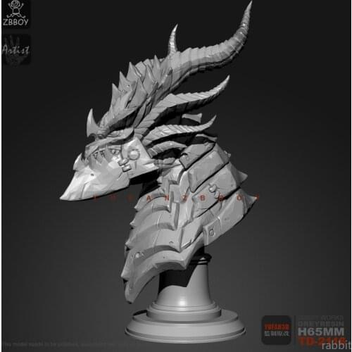 65MM Resin Kits wing head resin Soldier self-assembled TD-2116