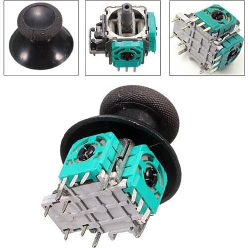 8Pcs Joystick Effective Compatibility Metal Replacement Analog Joystick Module for Xbox One controller