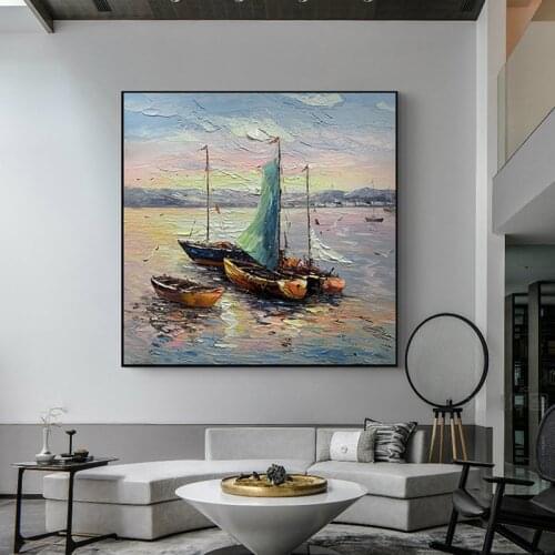 Abstract Art Painting Modern Wall Art Canvas Pictures Large Wall Paintings Handmade Oil Painting For Living Room Wall Decorative