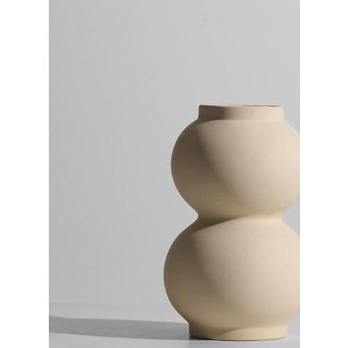 Nordic style ceramic vases can be used for DIY vases for home decoration, weddings or gifts
