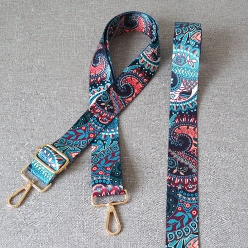 5 Yards Width 38mm Printed Webbing Ribbon Bag Strap Tape Dog Collar Leash Harness Decoration Belt Girdle Waistband DIY Accessory