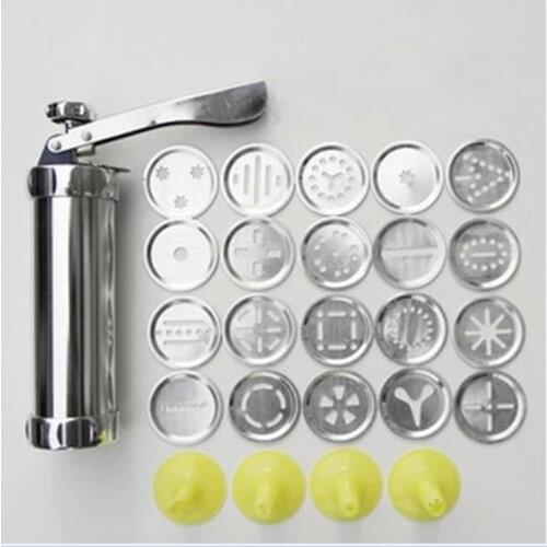Multifunctional Household Biscuit Machine Baking Tool Diy Mold 20 Pieces Of Biscuit Mold Molding Die Mounting Mouth