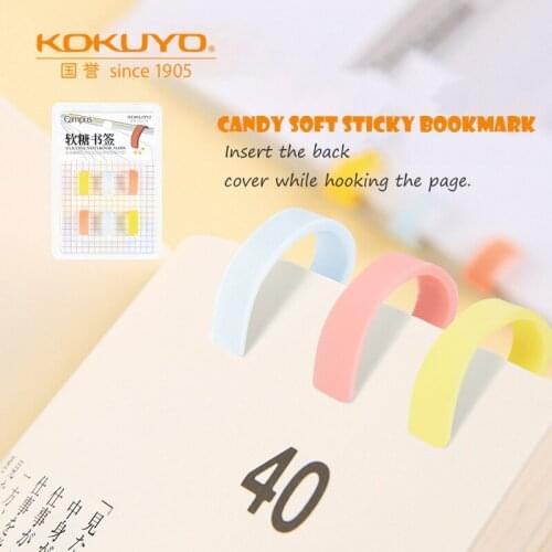 Candy-colored Soft Sticky Bookmark Set Creative Kawaii Mini Notebook Marker Pages for Gift Student Campus Stationery Supplies