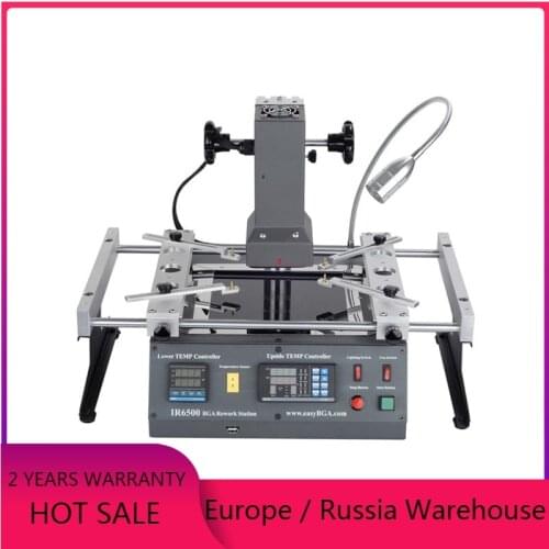 ACHI IR6500 infrared BGA Soldering Station solder Rework machine For Motherboard Chip PCB Refurbished Repair System