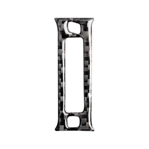 Fit For Infiniti Q50 Q60 real carbon fiber rear exhaust air outlet patch car interior stickers modified car accessories