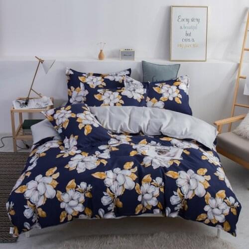 Plant flowers duvet cover Pillowcase 3pcs 220x240 /200x200 /175x220,single double queen king size，quilt covers ,bedding set