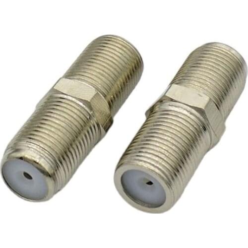 Extended F butting connectors British system F type Female to Female butt joint connector 10pcs/lot