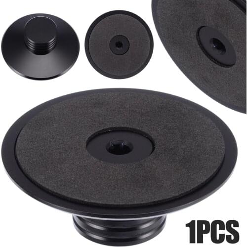 New Arrival Disc Stabilizer Turntable Part High Quality LP Vinyl Record Weight Clamp Black CD Player Vibration Stable Clamp
