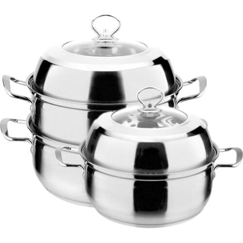 TENBROMAN Steamer Pans