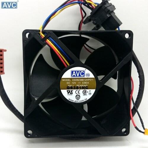 For AVC 9238 12V DS09238B12HP011 9CM 0.90A BALL Bearing cooling fan