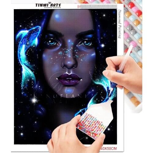 Poured Glue 5D DIY Diamond Painting Kits Cartoon Full Round With AB Drill Embroidery Mosaic Home Decor Christmas Gift Art