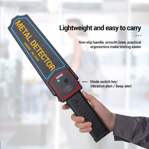 High Sensitivity Metal Detector Portable Handheld Security Super Scanner Tool Finder Electronic Measuring Body Search To