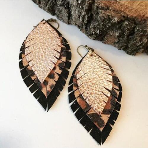 Japan Steel Blade Rule Die Cut Steel Punch Teardrop Earrings Cutting Mold Wood Dies for Leather Cutter for Leather Crafts