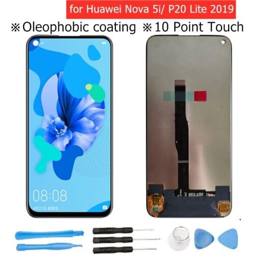 For Huawei Nova 5i/ for Huawei P20 Lite 2019 LCD Display Touch Screen Digitizer Assembly LCD Display TouchScreen Repair Parts