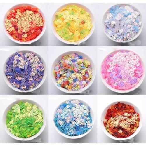 9mm gold sequins DIY clothing accessories accessories sequins wedding Christmas party decoration materials sequins