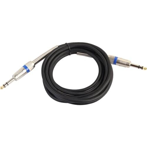 1/4'' 6.35mm TRS Balanced Interconnect Patch Cable Lead Microphone Cord
