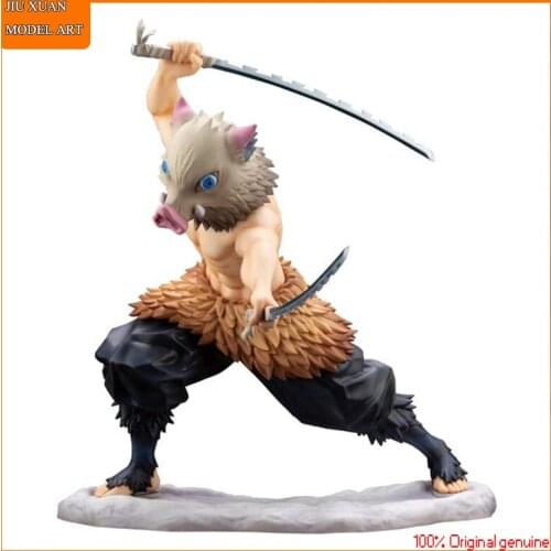 100% Original: Anime Demon Slayer Hashibira Inosuke 18cm PVC Action Figure Anime Figure Model Toys Figure Collection Doll Gift