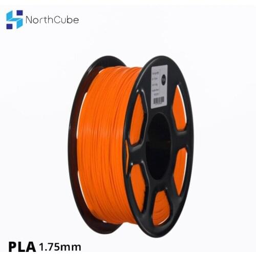 3D printer PLA Filament 1.75mm for 3D Printers, 1kg(2.2lbs) +/- 0.02mm Orange color