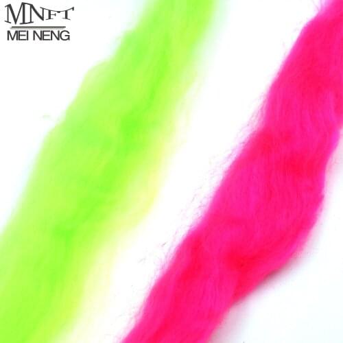 5 Packs Egg Fly Making Egg Yarn Trouts Fly Fishing FliesTying Material Fabric China Retailer on Line Bugs Rose Red & Green Color