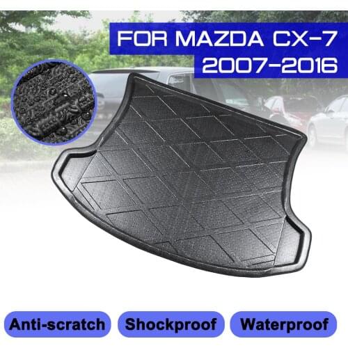 Car Carpet For Mazda CX-7 2007 2008 2009 2010 2011 2012-2016 Rear Trunk Anti-mud Cover Floor Mat